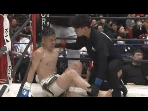 わずか2発で足を破壊 “変則的”カーフキックで衝撃KOに戦慄 「こういうのあるんだ…」識者も驚き