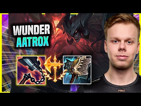 WUNDER TRIES AATROX WITH NEW BUFFS! - FNC Wunder Plays Aatrox Top vs Graves! | Season 2022