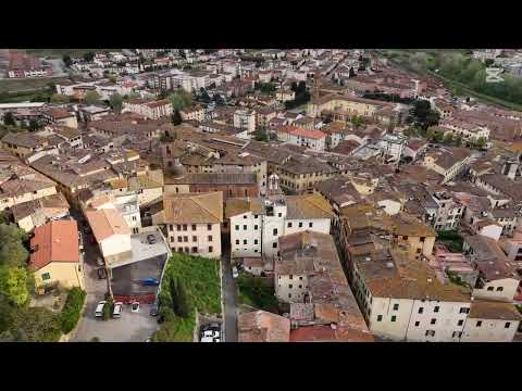 10 aprile 2025 Castelfiorentino vista dall'alto, Mini 4 pro