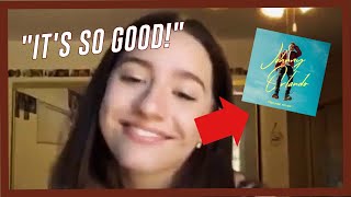 Kenzie Ziegler REACTS to JOHNNY ORLANDO&#39;s SONGS!! ❤️
