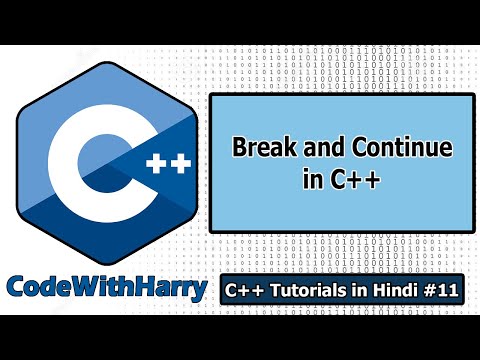 Break and Continue Statements in C | C Tutorials for Beginners 11