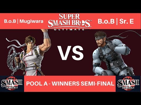 Cibao Smash - Pool A Winners Semi-Final - B.o.B | Mugiwara (Richter) vs B.o.B | Sr. E (Snake)