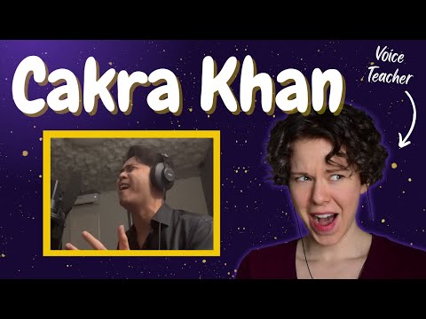 Voice Teacher Reacts to CAKRA KHAN - Iris (Orchestra Cover Version)