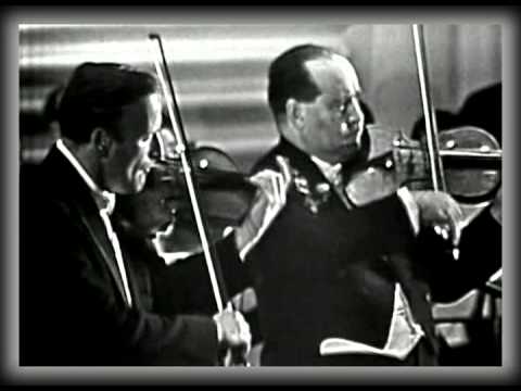 Bach Double Violin Concerto - Yehudi Menuhin And David Oistrakh.