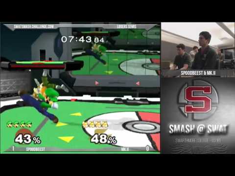 Smash @ Swat #1: Spoodbeest (Luigi) vs. Mk.II (Fox) - Losers Semis