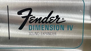 Video thumbnail for 1968 Fender Dimension IV Sound Expander Oil Can Delay Vibrato Effects Unit w 1972 Princeton Reverb by johnnyangel69