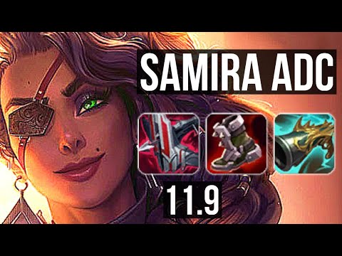 SAMIRA & Alistar vs CAITLYN & Seraphine (ADC) | Quadra, Rank 8 Samira | BR Challenger | v11.9