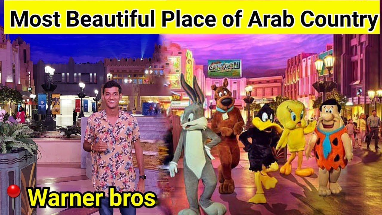 A traveler visits Warner Bros. World in this video.