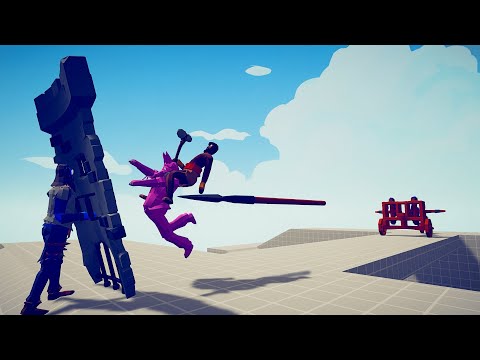 CASTLE WALL & BALLISTA vs EACH UNITS | TABS - Totally Accurate Battle Simulator