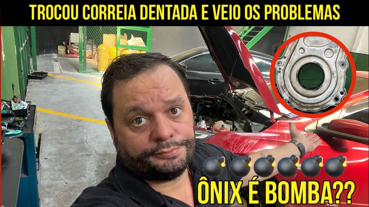 ONIX 3 CILINDROS FOI TROCAR A CORREIA E VEJA NO QUE DEU???😱😱😱