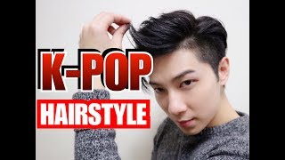 'K-POP STAR STYLE'   | COMMA HAIR |  MEN 'S HAIR 2019 | TWO BLOCK CUT  | TUTORIAL | 韓風造形 ｜ISSAC YIU