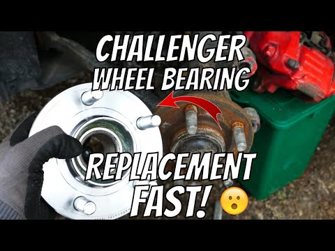 dodge challenger wheel bearing replacement