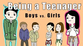 Puberty - Boys vs. Girls (animation)