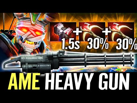 🔥 AME Clinkz BASHER + 2x Daedalus Carry — 9x Burning Barrage 100% Scariest Heavy Gun Dota 2 Pro