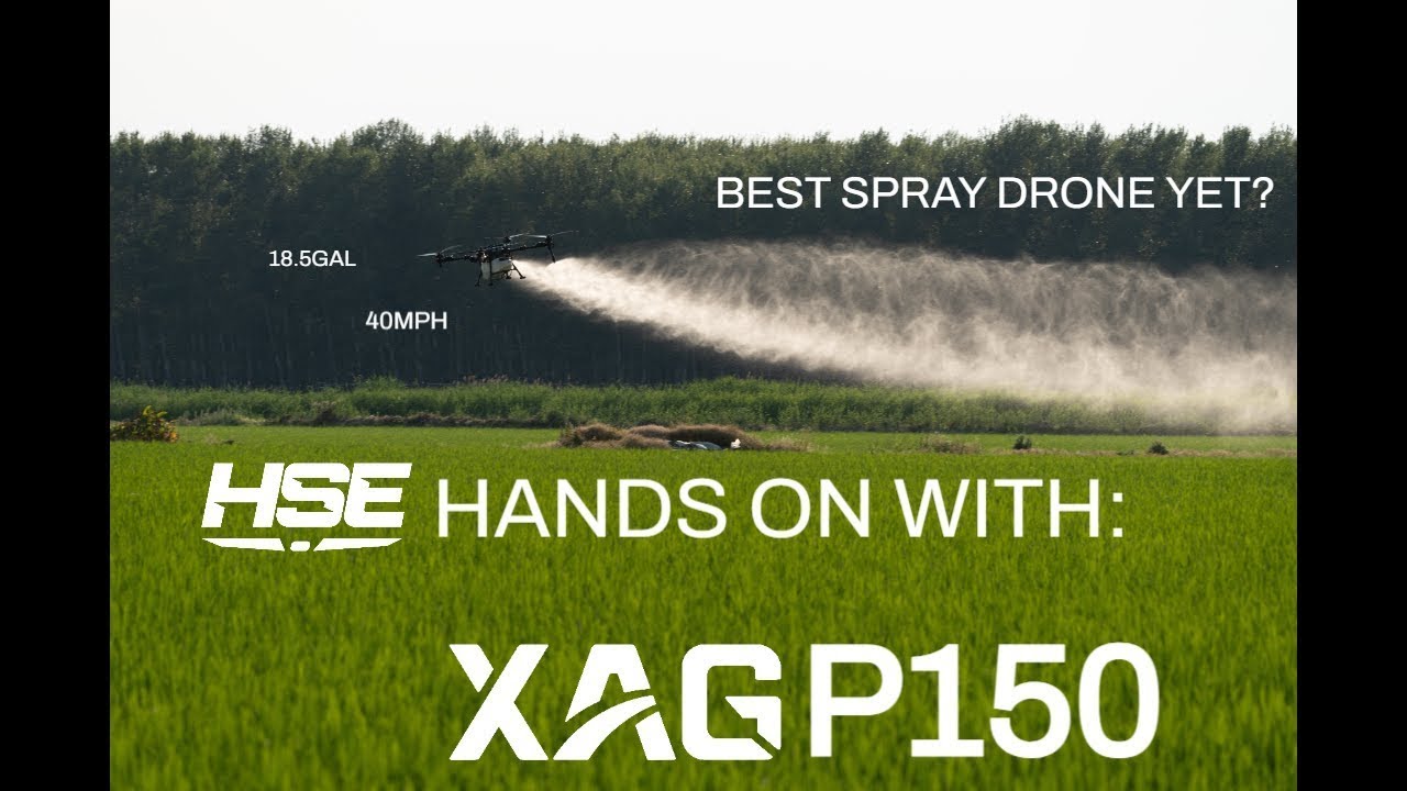 🚁 XAG P150 In Action! Hands-On Review & Flight Test