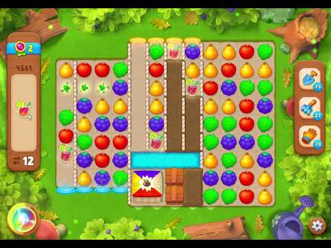 GardenScapes Level 4561 no boosters (18 moves)