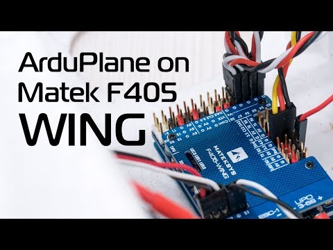 HOW-TO Matek F405 Wing with ArduPlane + full setup (on the X-UAV Clouds)
