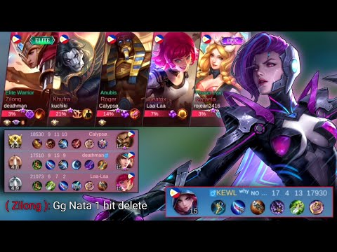 THIS IS WHY THEY CALL NATALIA THE ( META DESTROYER ) FAST HAND COMBO TUTORIAL - MLBB.