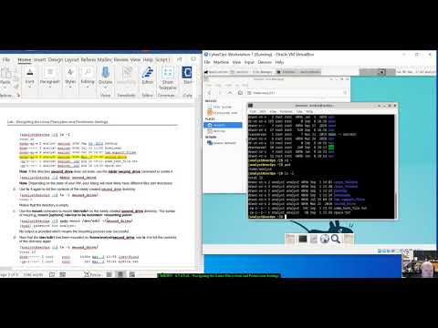 CBROPS - Lab 4.5.4 - Navigating the Linux Filesystem and Permission Settings
