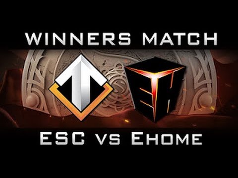 EHOME vs Escape Gaming , TI6, Игра 2, Wild Card, The international 6, Русские комментаторы