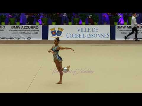 Célia JOSEPH-NOËL (FRA) ball - 2019 Corbeil senior AA
