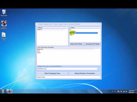 Paradox Change Case To Proper, Upper, Lower & Sentence Software