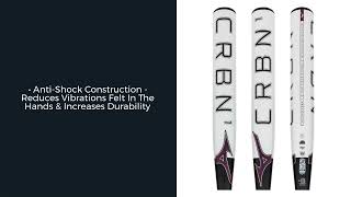 Video thumbnail: 2024 Mizuno CRBN1 -8 Fastpitch Softball Bat: F24CRBN18