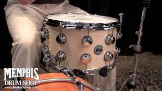 Video thumbnail for DW 14x8 Collector's Series Standard Maple Snare Drum (DRSO0814SSC) by Memphis Drum Shop