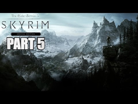 Skyrim Special Edition Walkthrough Part 5 - LANDSCAPE FOOTSLAPPING - PC Gameplay 1080p 60fps