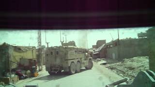 preview picture of video 'IED going of in Kandahar City Afghanistan'