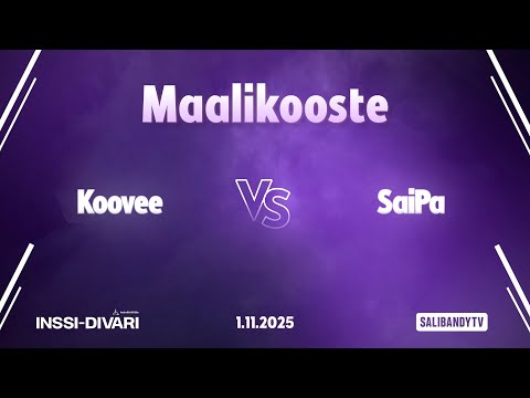 Maalikooste: Koovee - SaiPa (Inssi-Divari M)