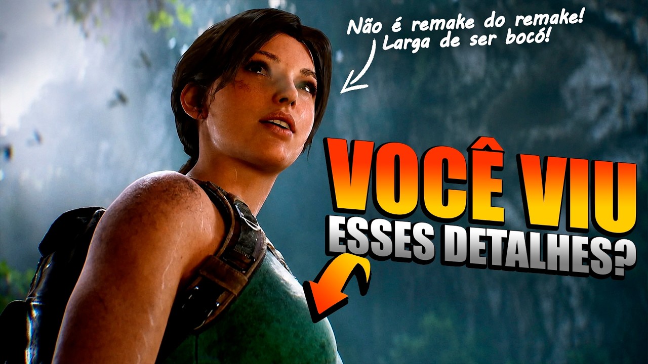 ANÁLISE COMPLETA DO TRAILER 2!! | Tomb Raider Legacy of Atlantis Release Date Trailer
