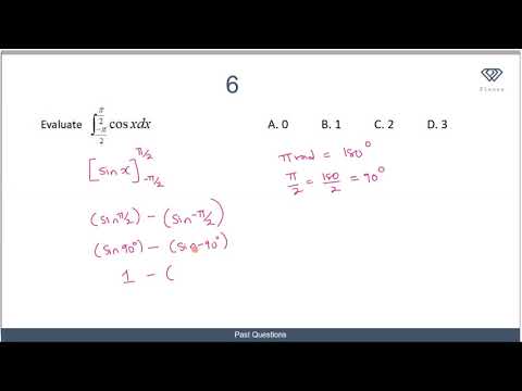 7 JAMB Mathematics Past Questions on Integration