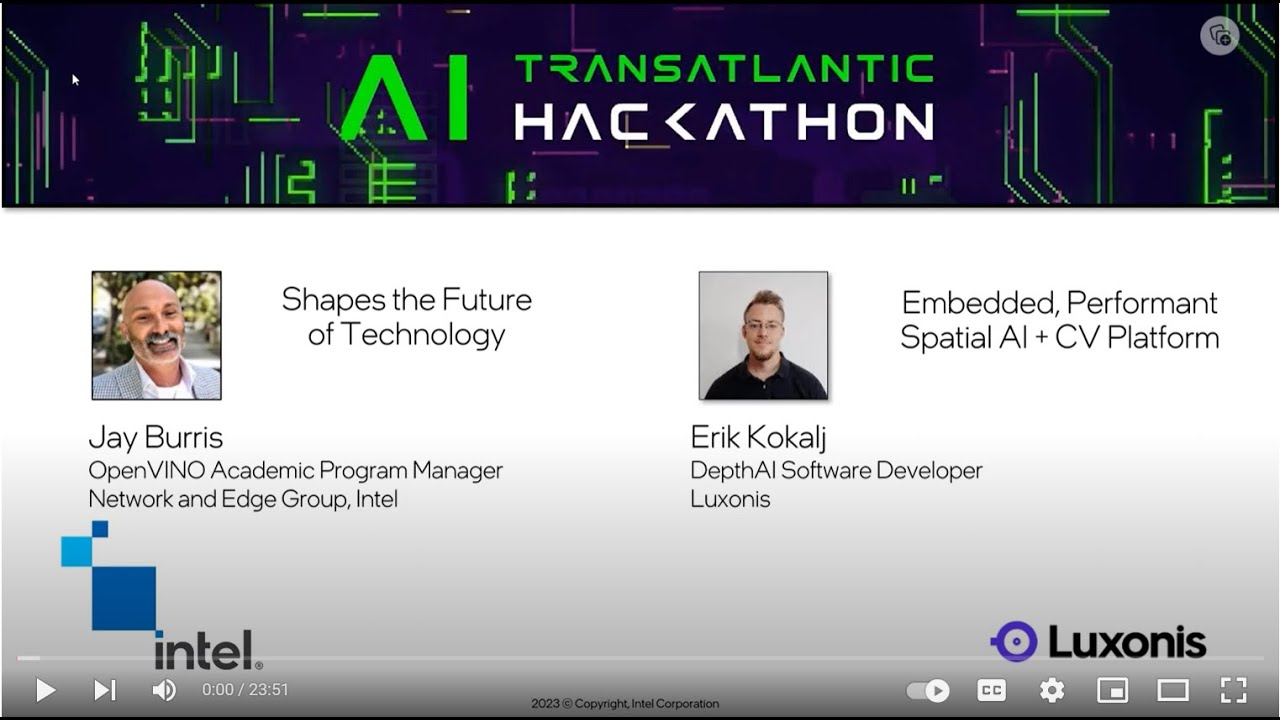 Transatlantic AI Hackathon 2023 – OpenVINO Github Resources and Jupyter Notebook Tutorials