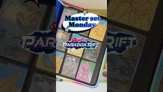 Paradox Rift MASTER SET Complete! 🔥 #PokemonTCG #MasterSetMonday