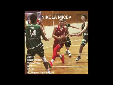 NIKOLA MICEV HIGHLIGHTS(BC MEGYERI TIGERS)