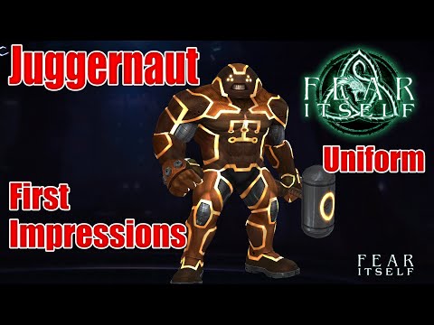 Juggernaut Fear Itself Uniform Unstoppable...? (Marvel Future Fight)