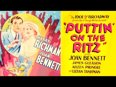 Puttin' On The Ritz (1930) Harry Richman, Joan Bennett, Lilyan Tashman - Incomplete B/W Print