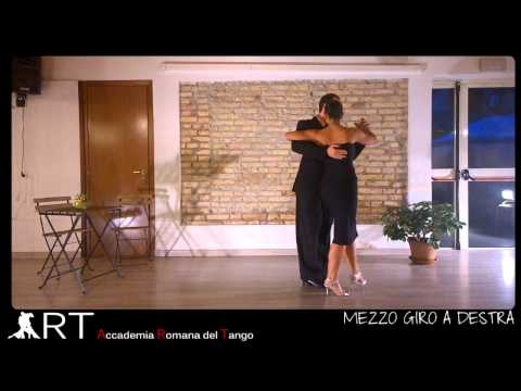 L'Accademia di TANGO ON-LINE - Mezzo giro a destra