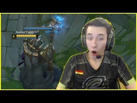 PowerOfEvil Gets Stuck in NA Tower - Best of LoL Streams #318
