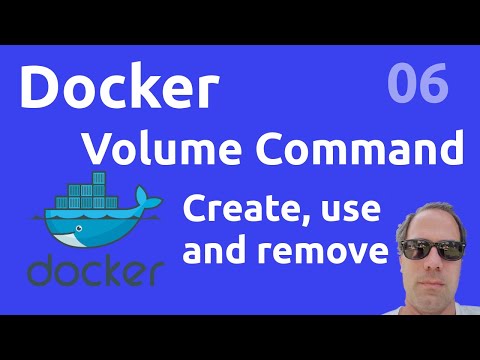 Docker volume command Docker 06