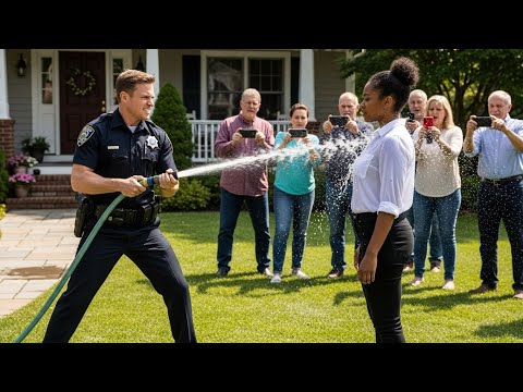 Policial Humilha Mulher Negra Com Uma Mangueira Até Ela Mostrar Algo Que O Fez Implorar