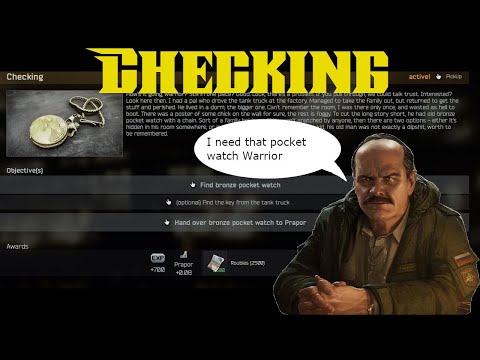 Escape From Tarkov: Prapor Quest 2 - Checking