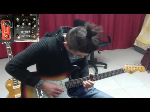 Strymon Iridium with pedals into power amp into real 1x12 cab!