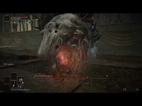 RL1, SB 0 - Divine Beast Dancing Lion No Hit - Elden Ring DLC