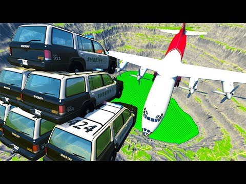 Beamng drive - High Speed Random Car Jumps #13