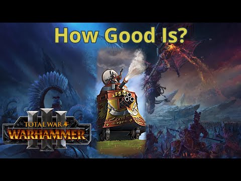 How Good Are Steam Tanks (Volley Gun) in Total War: Warhammer 3?