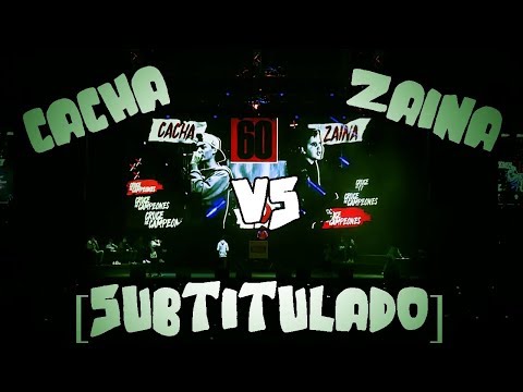 CACHA VS ZAINA [SUBTITULADO] - Cruce de Campeones 2018
