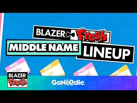 Middle Name Line Up |Activities for Kids | Kids Excercise |GoNoodle