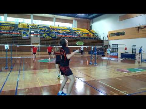 Adria U17 - Vojtěch POŘÍZ, Martina ŠEVČÍKOVÁ - Borna VADLJA, Barbara JANIČIĆ - 1. set